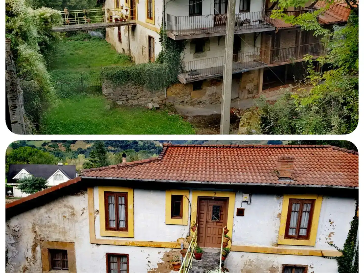 Vista exterior de Casa o xalet en venda en Corvera de Toranzo amb Balcó