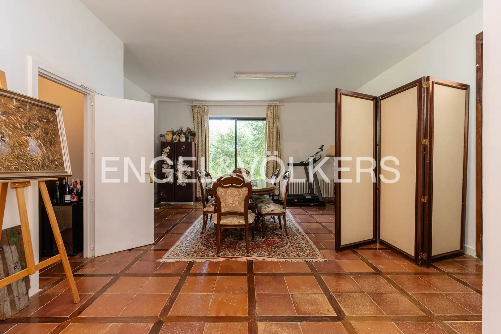 Dining room of Houses for sale in San Lorenzo de El Escorial  with Heating, Private garden and Terrace