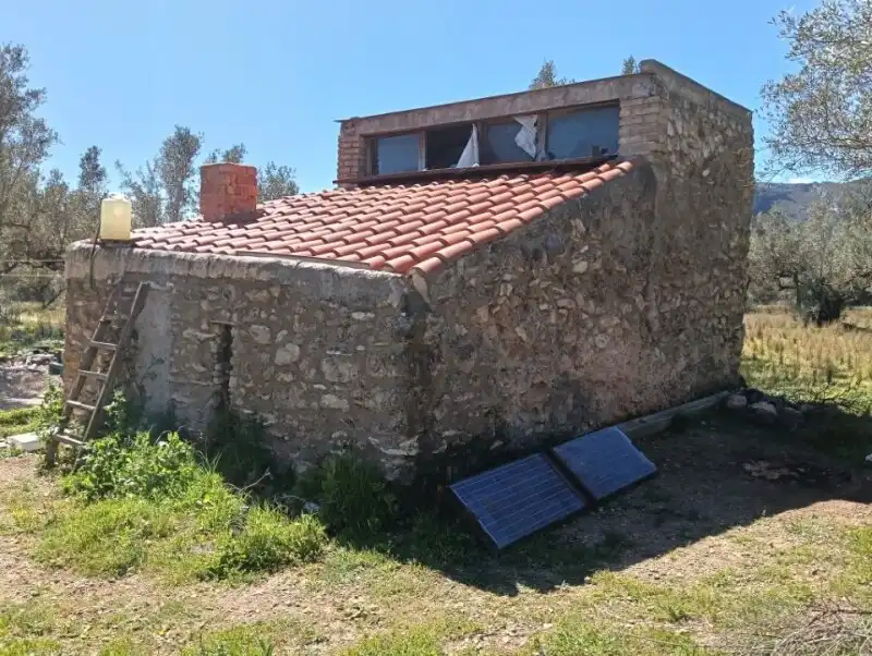 Vista exterior de Finca rústica en venda en Roquetes
