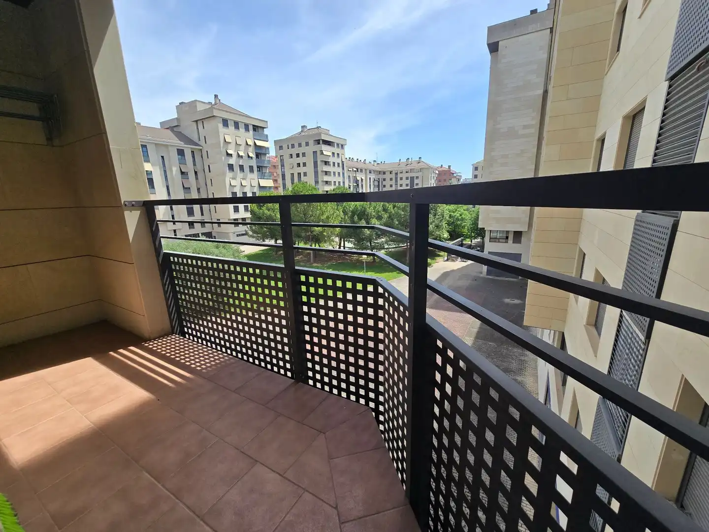 Terraza de Piso de alquiler en  Logroño con Calefacción, Terraza y Trastero