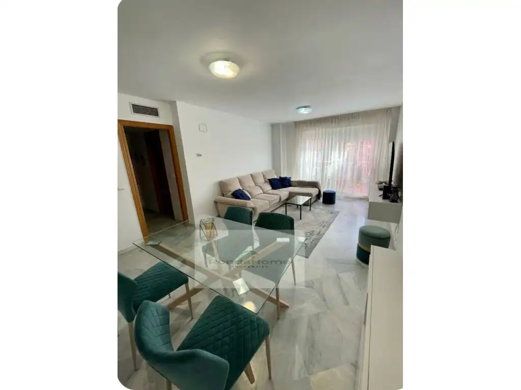 Living room of Flat for rent in Marbella  with Terrace and Swimming Pool