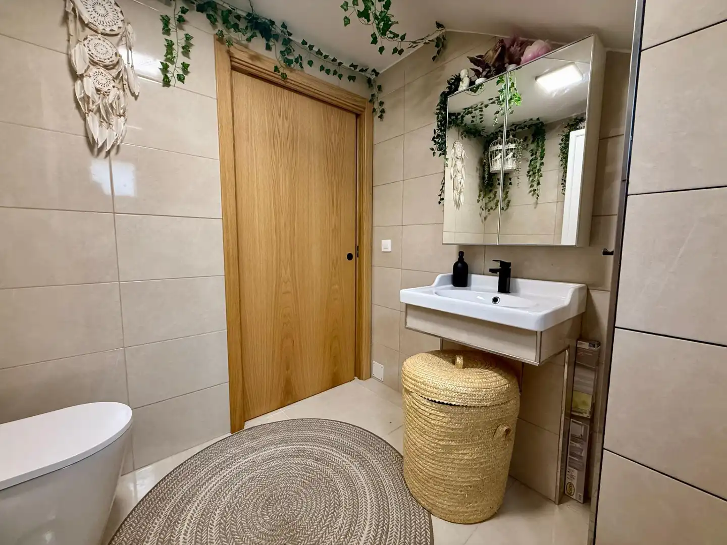 Baño de Casa o chalet en venta en Sober con Jardín privado, Piscina y Amueblado