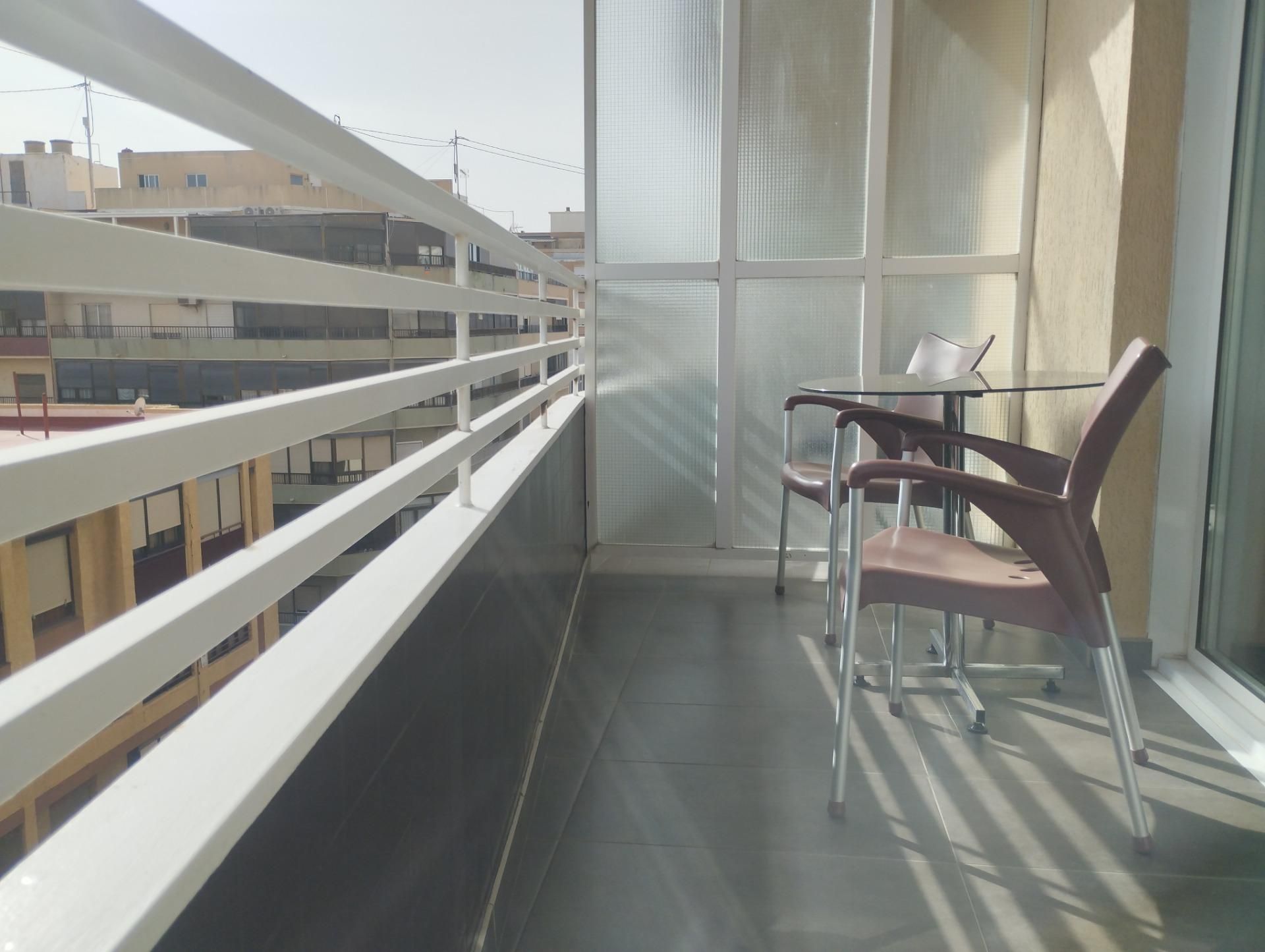 Balcony of Study for sale in Alicante / Alacant  with Air Conditioner, Heating and Terrace