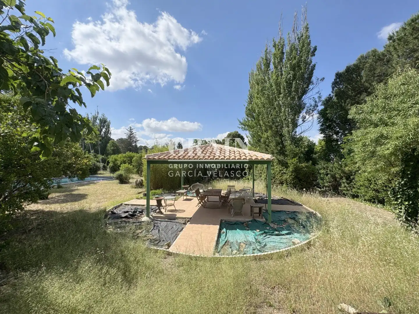 Garden of Houses for sale in Albacete  with Heating, Swimming Pool and Balcony