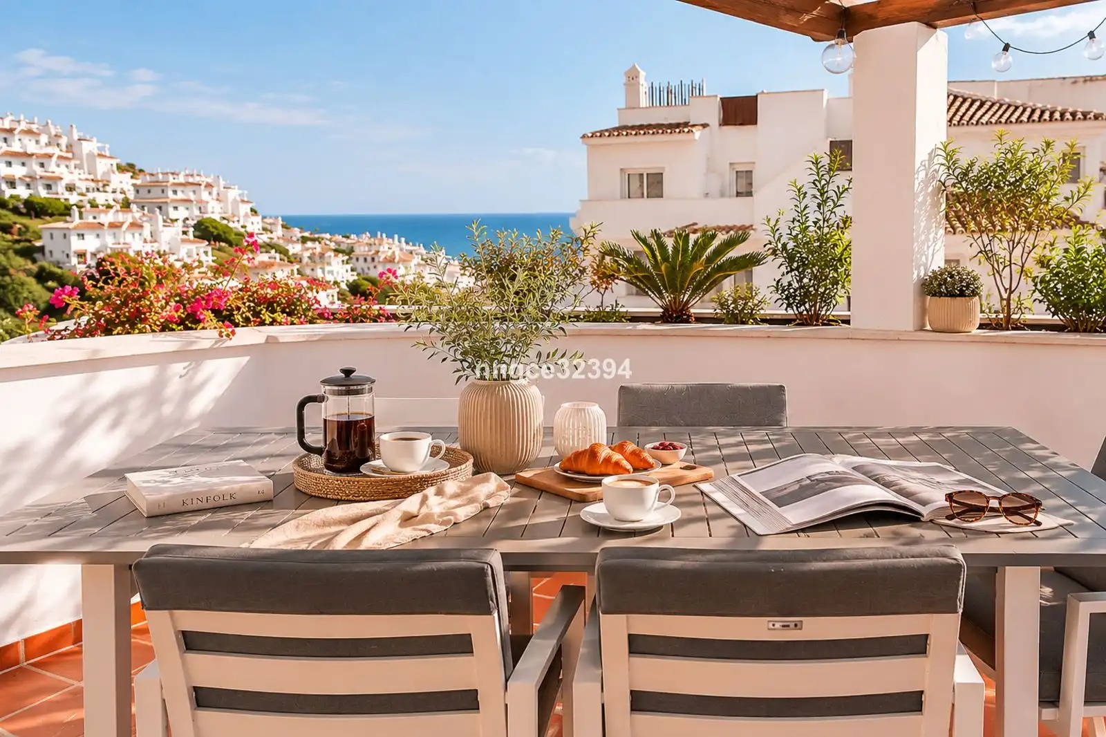 Terraza de Ático en venta en Marbella con Aire acondicionado, Terraza y Amueblado