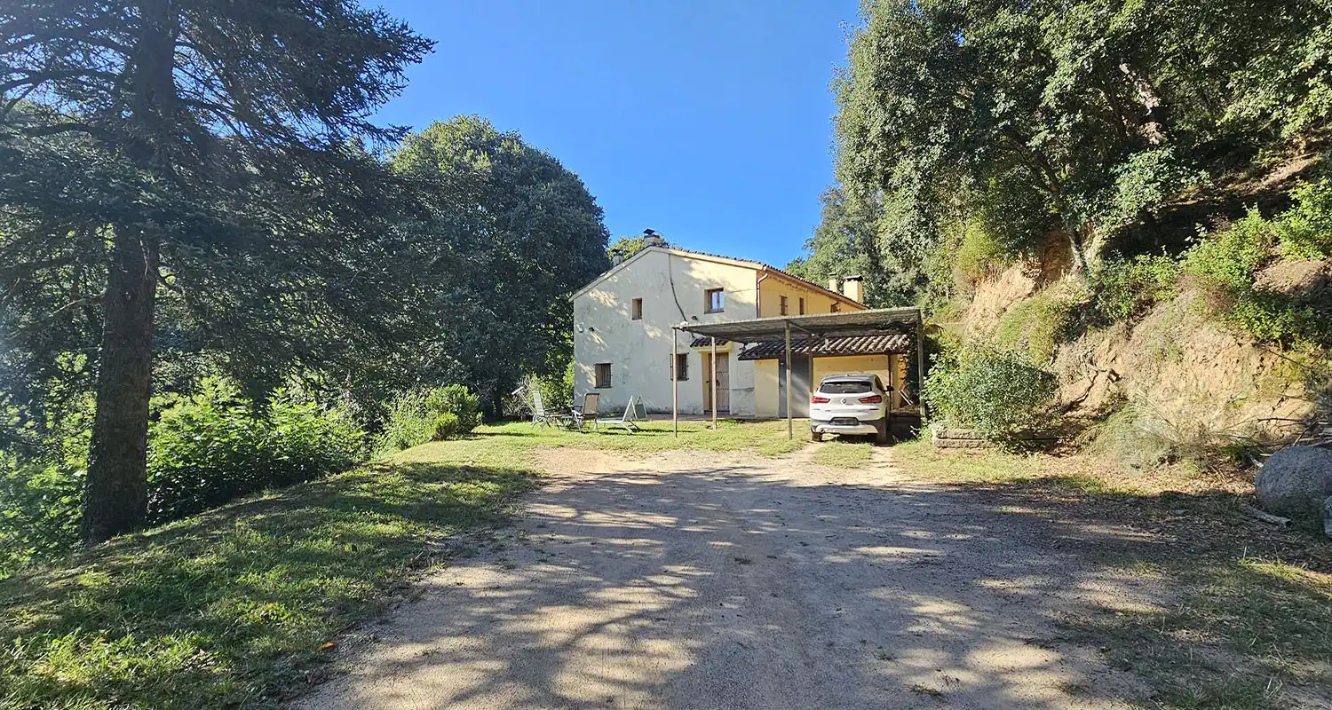 Vista exterior de Finca rústica en venta en Sant Celoni con Aire acondicionado, Calefacción y Jardín privado