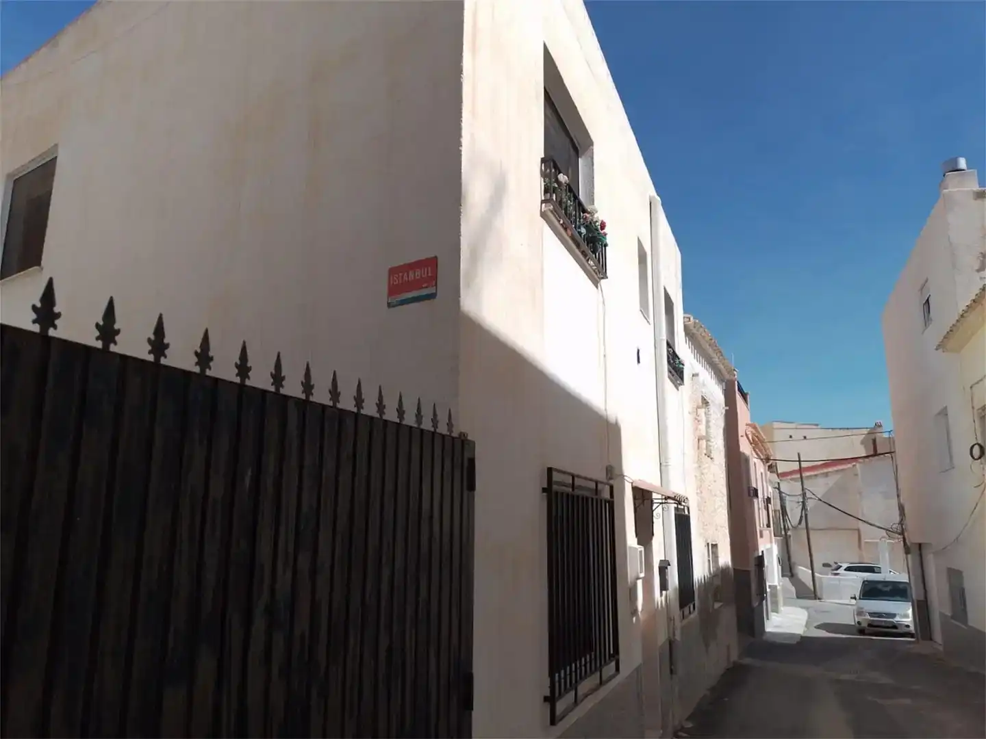 Vista exterior de Casa o xalet en venda en Purchena amb Jardí privat