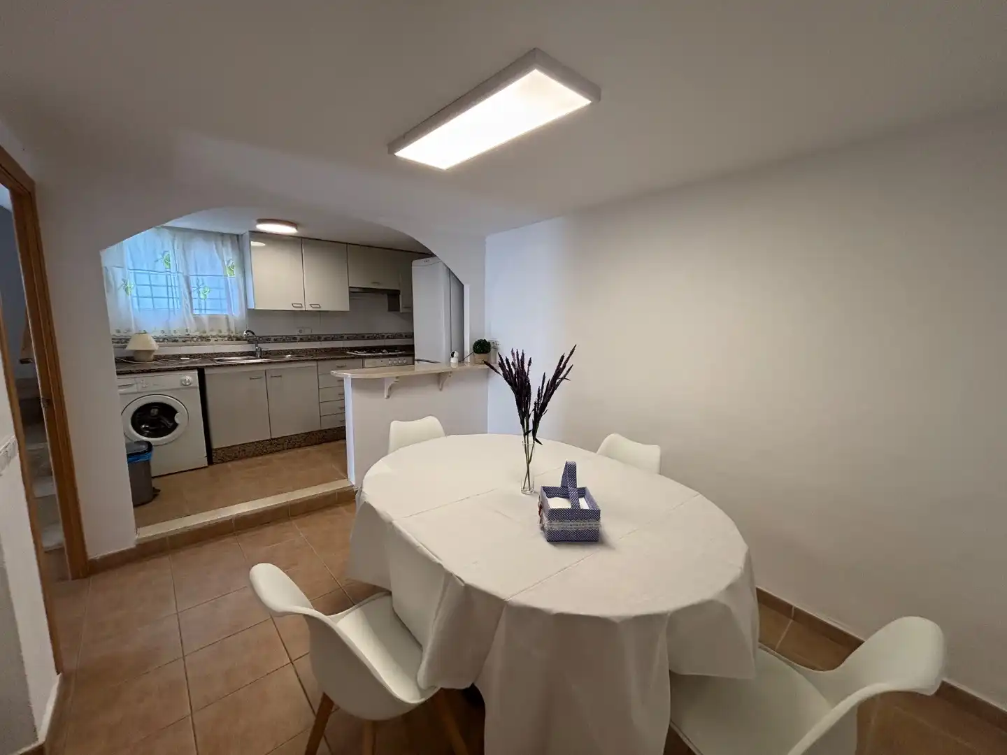 Kitchen of Houses for share in Onil  with Terrace, Furnished and Washing machine