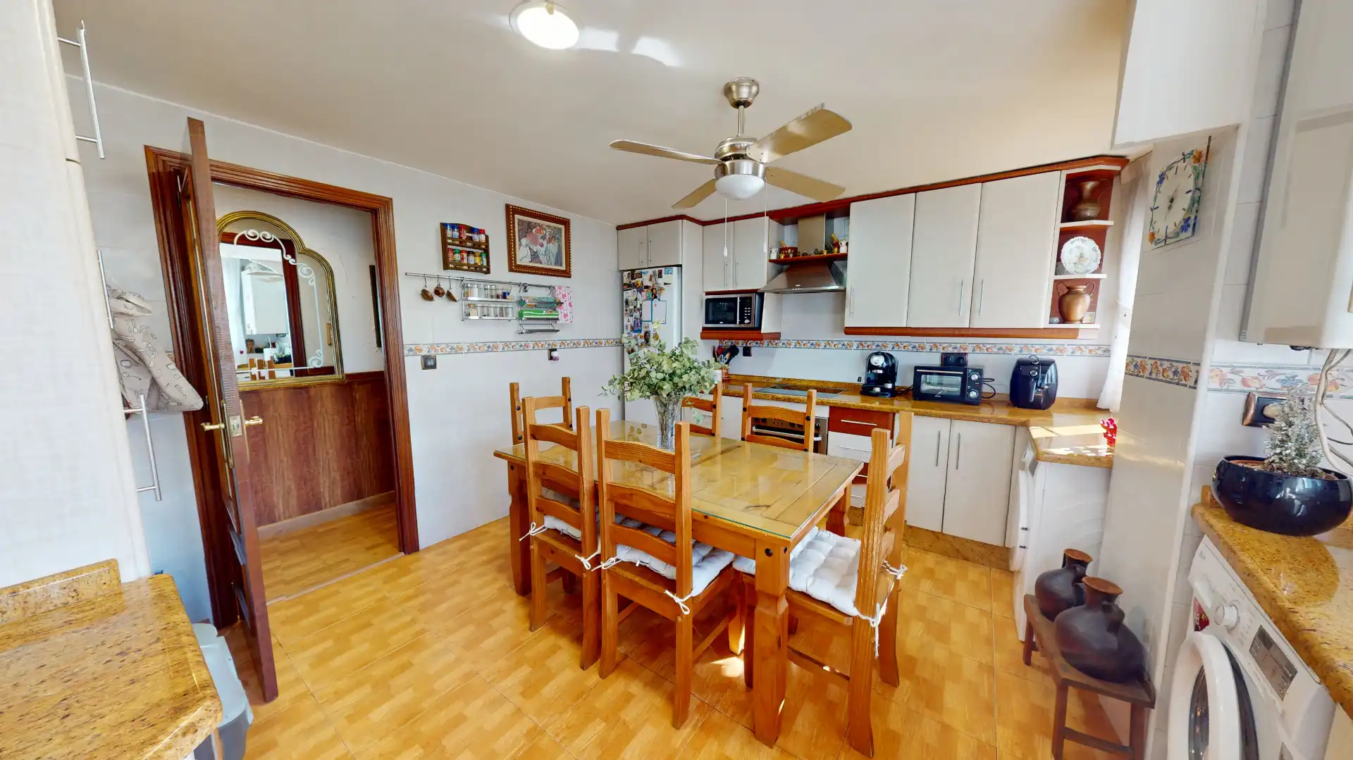 Cocina de Piso en venta en Alcoy / Alcoi con Aire acondicionado, Parquet y Trastero