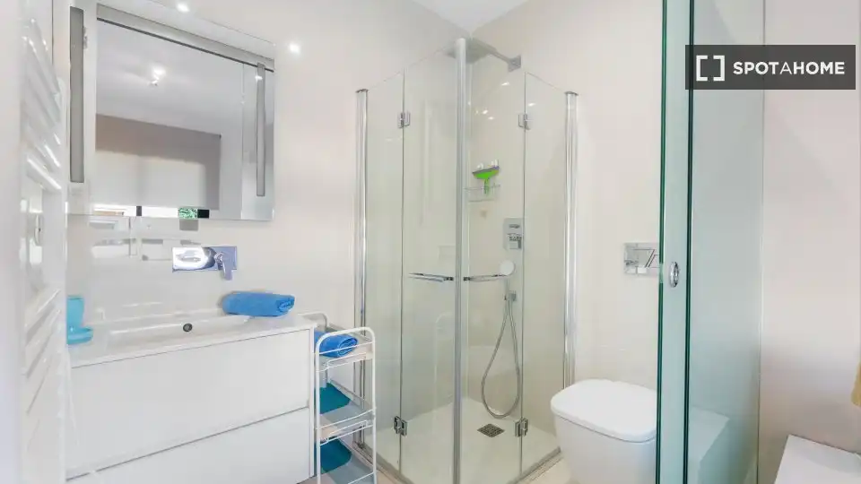 Bany de Apartament per a compartir en Pilar de la Horadada amb Aire condicionat, Terrassa i Moblat