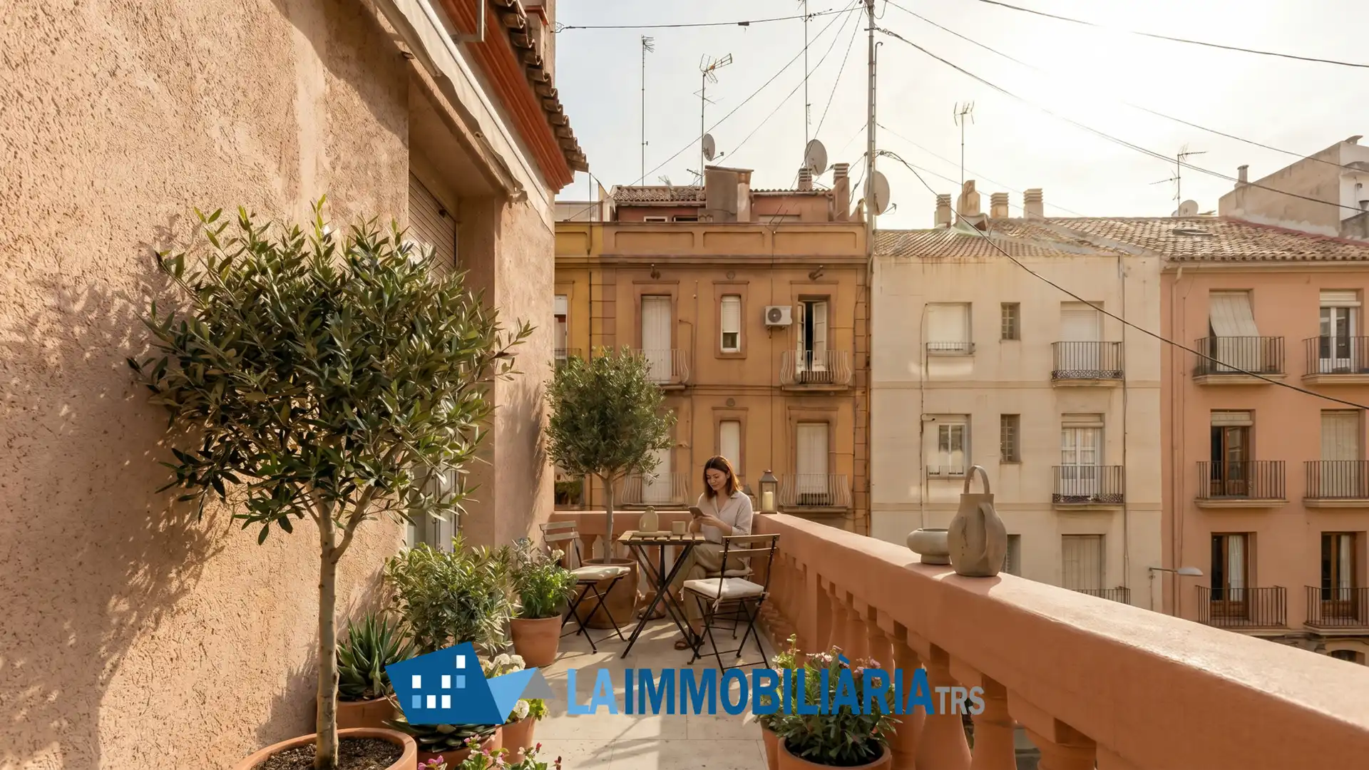 Terraza de Piso en venta en Terrassa con Calefacción y Terraza