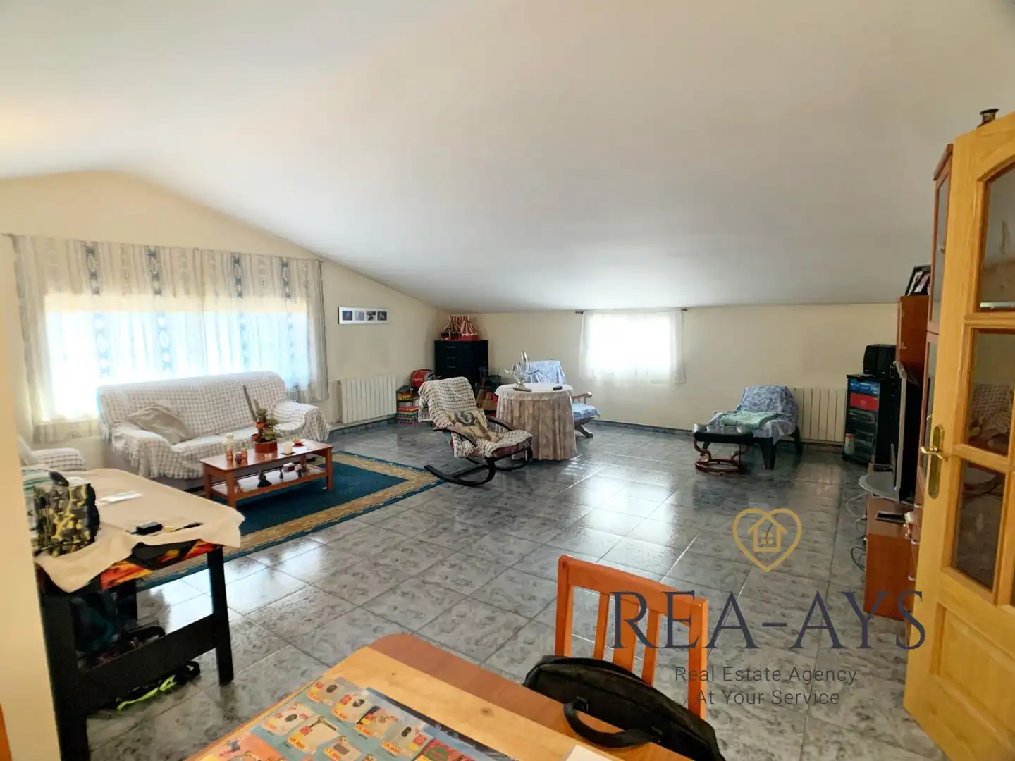 Sala de estar de Casa o chalet en venta en Vallirana con Jardín privado, Terraza y Trastero