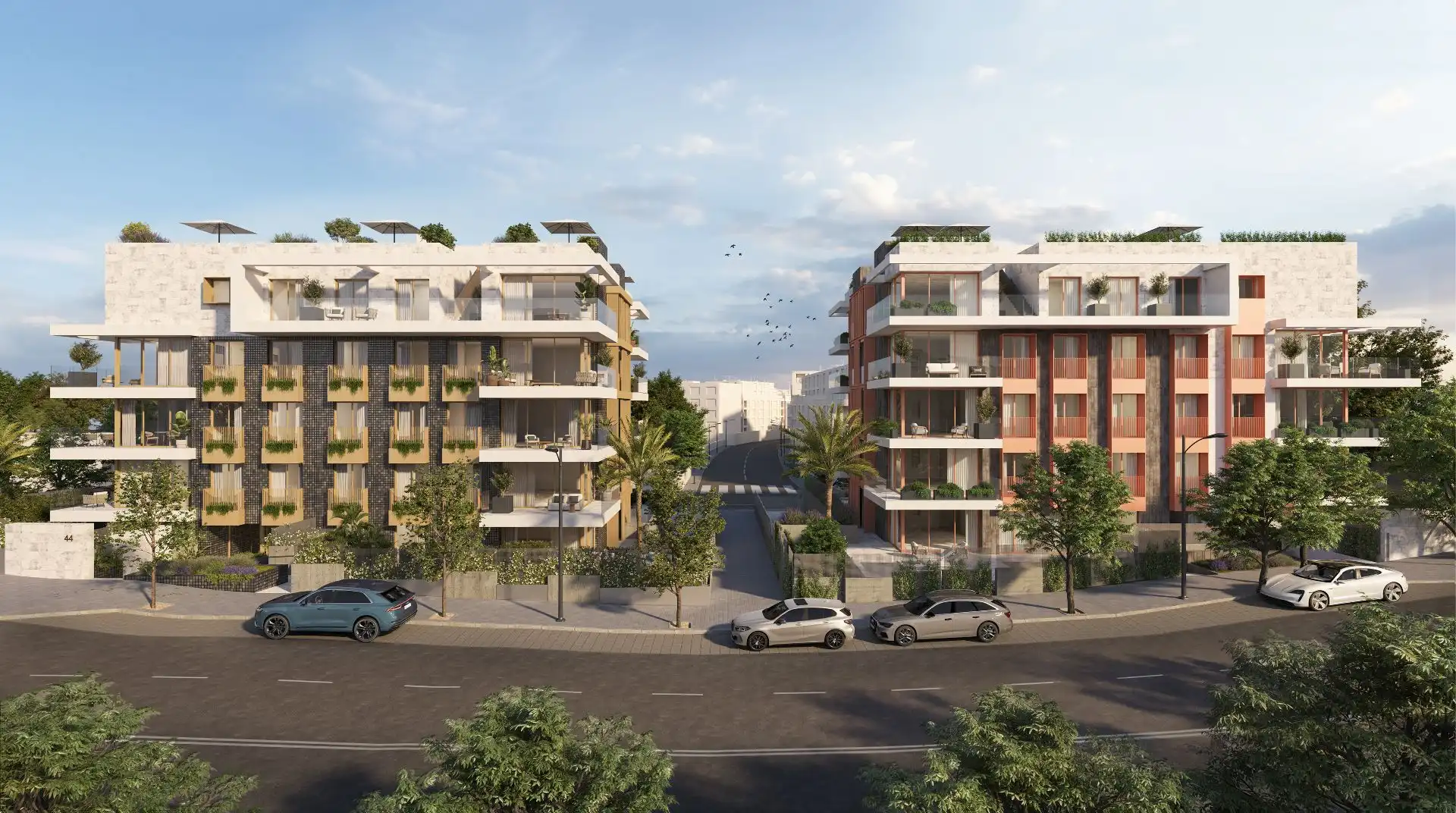 Vista exterior de Apartament en venda en  Palma de Mallorca amb Aire condicionat, Calefacció i Jardí privat