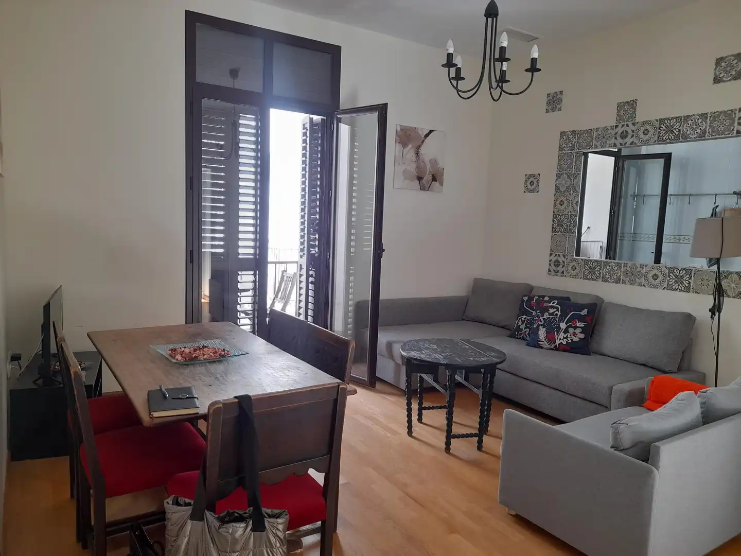 Sala de estar de Apartamento en venta en Jerez de la Frontera con Jardín privado, Terraza y Trastero