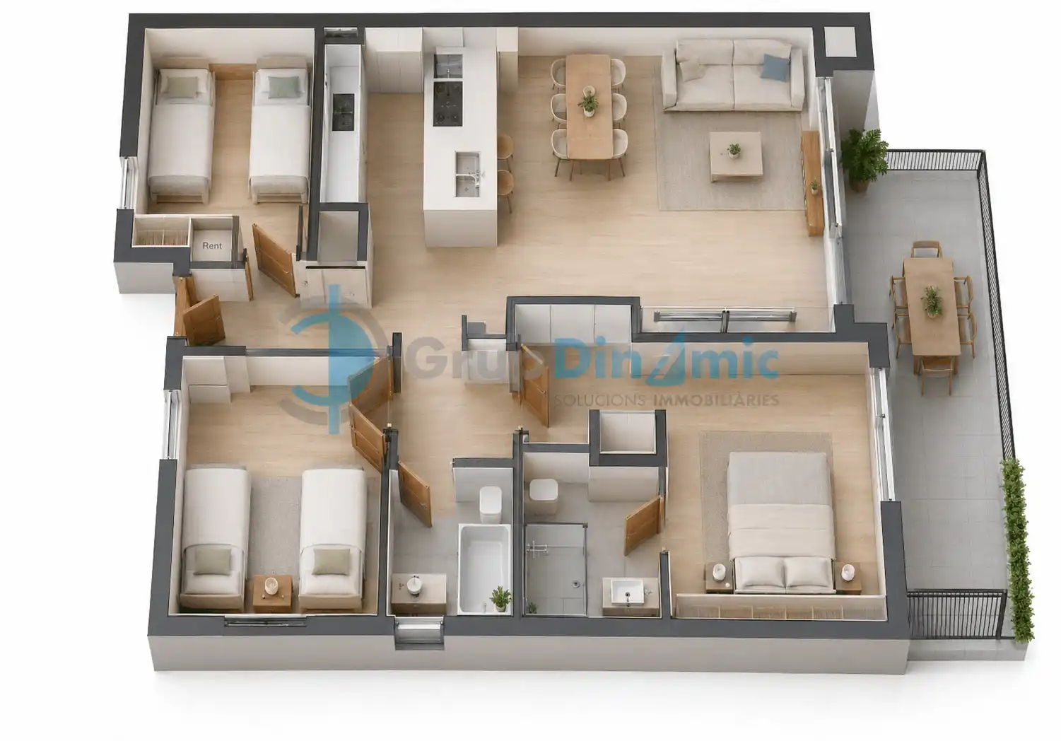 Appartement avec ascenseur à vendre à Carrer de la Font 28I
