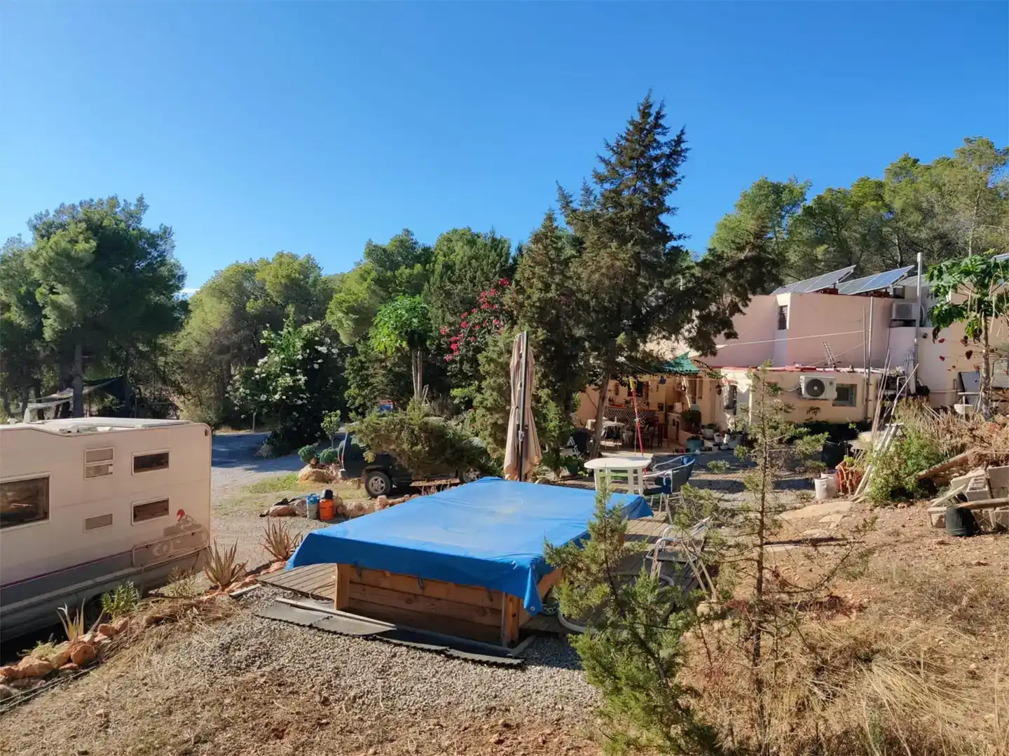 Jardí de Finca rústica en venda en Sant Antoni de Portmany amb Aire condicionat, Jardí privat i Moblat