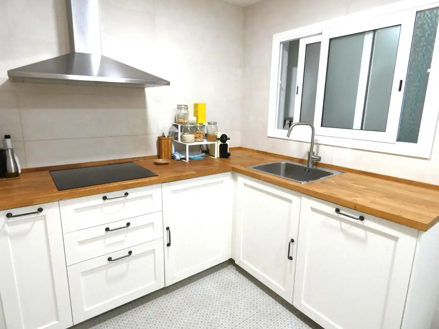 Cocina de Piso en venta en Santa Coloma de Gramenet con Aire acondicionado, Calefacción y Parquet