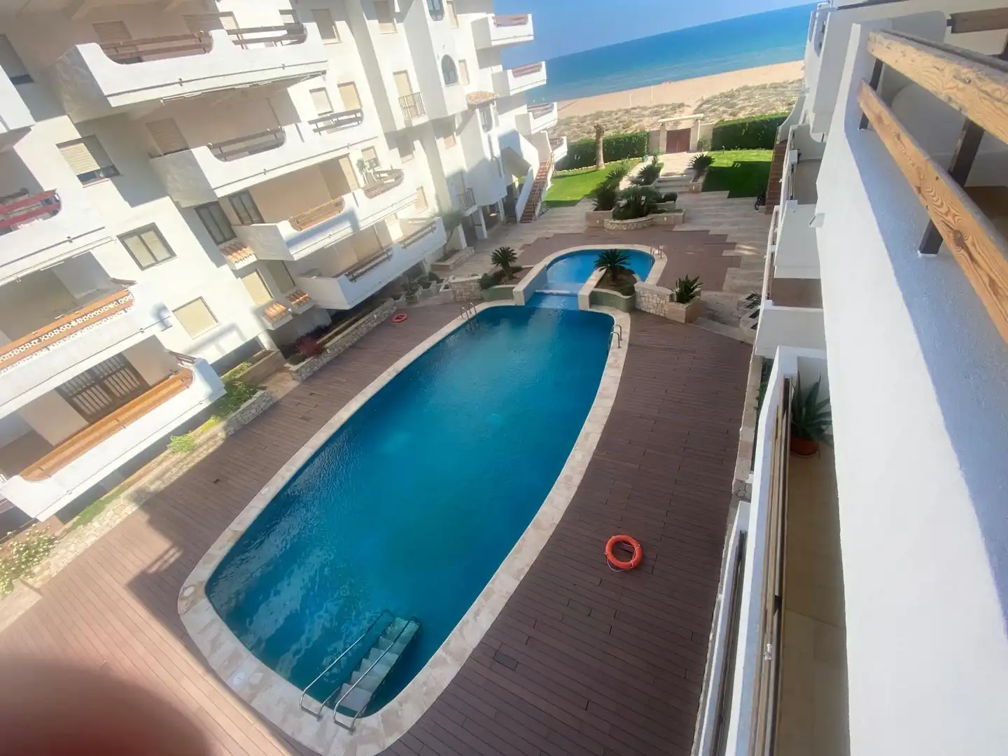 Swimming pool of Apartments for sale in Xeraco, Valencia