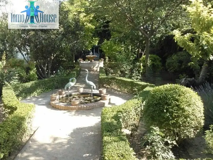 Garden of Houses for sale in Albacete  with Private garden, Terrace and Swimming Pool