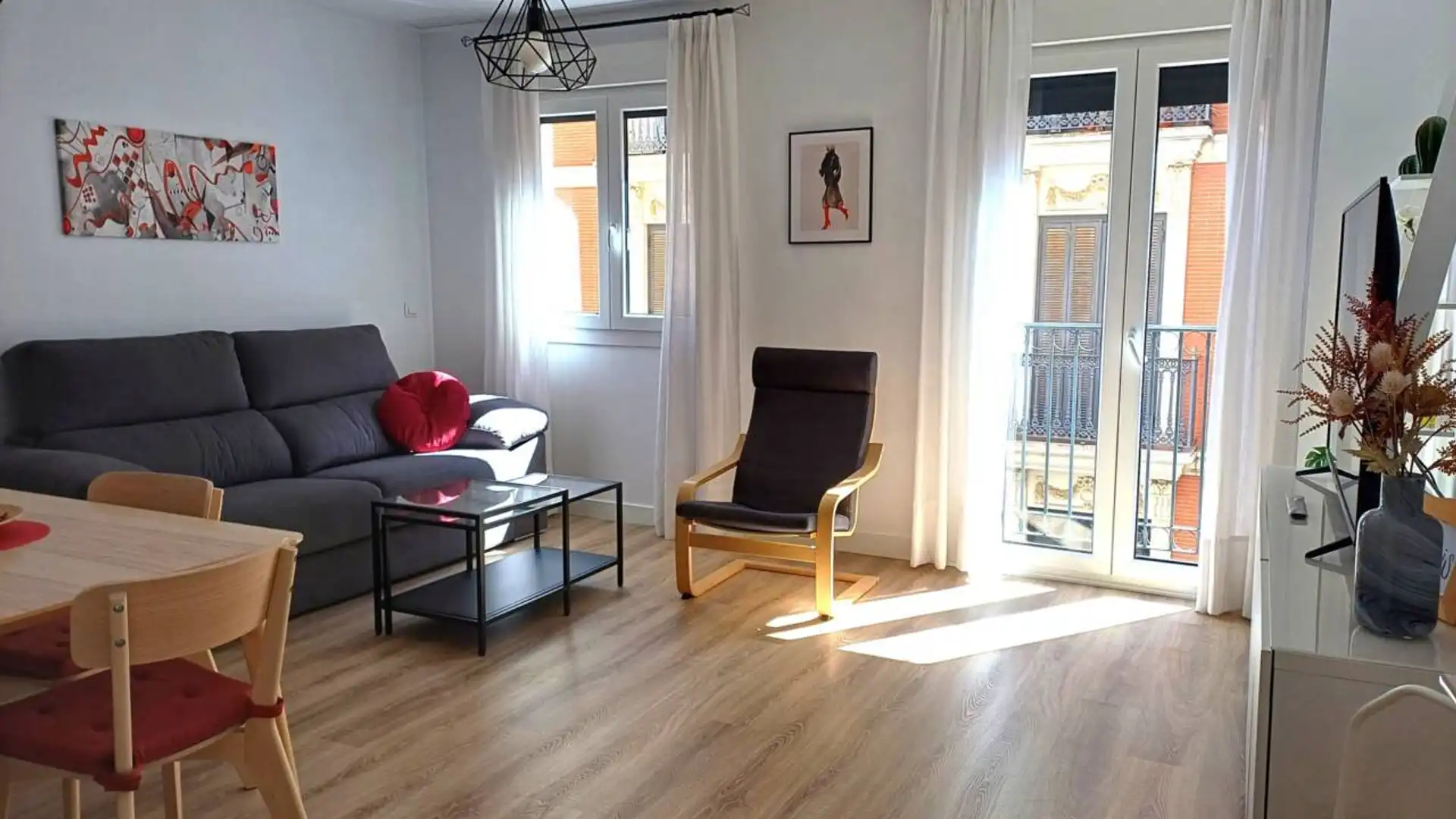 Exterior view of Flat for sale in  Huelva Capital  with Air Conditioner, Furnished and Balcony