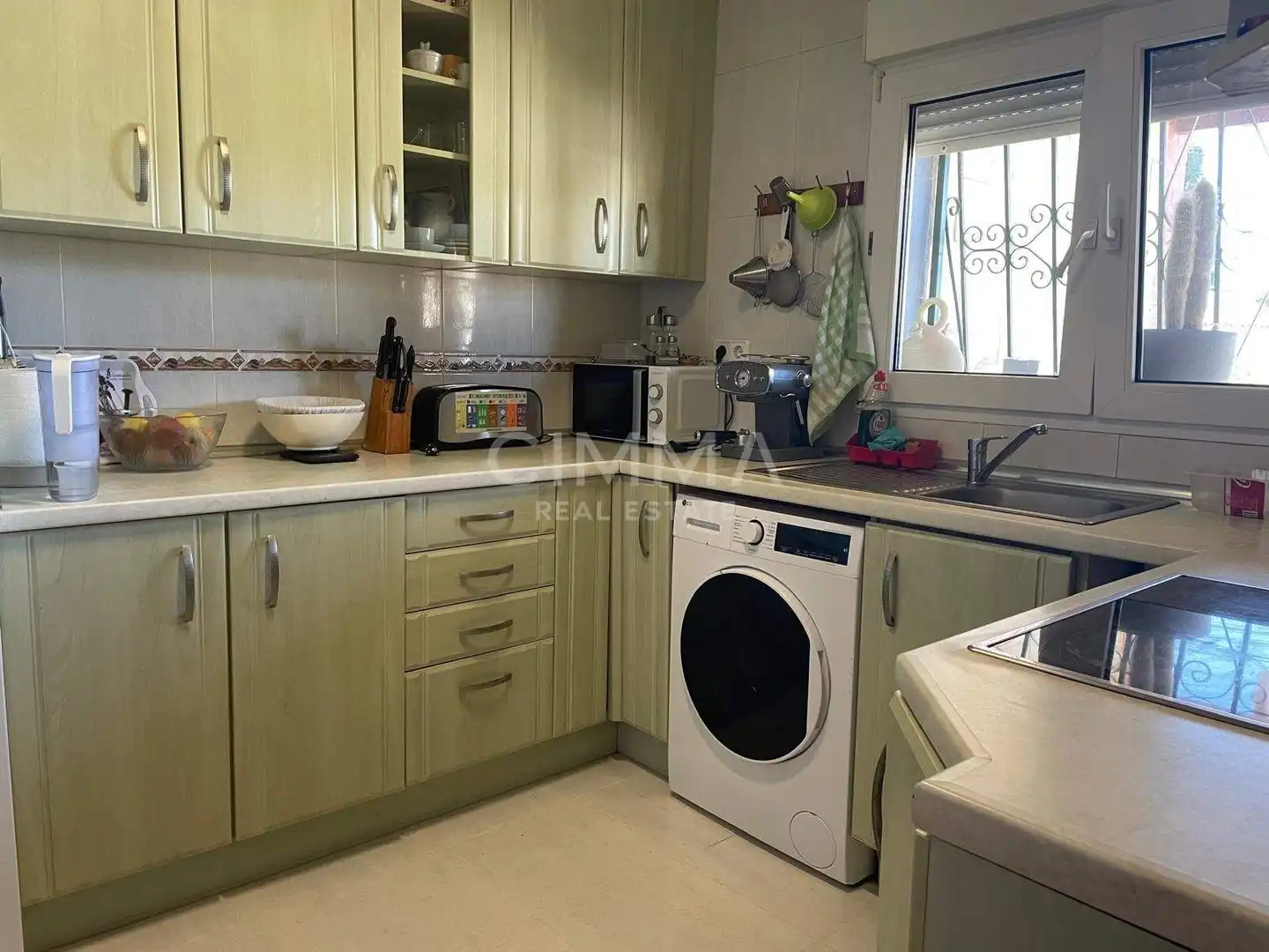 Cocina de Casa o chalet en venta en La Nucia con Aire acondicionado, Jardín privado y Terraza