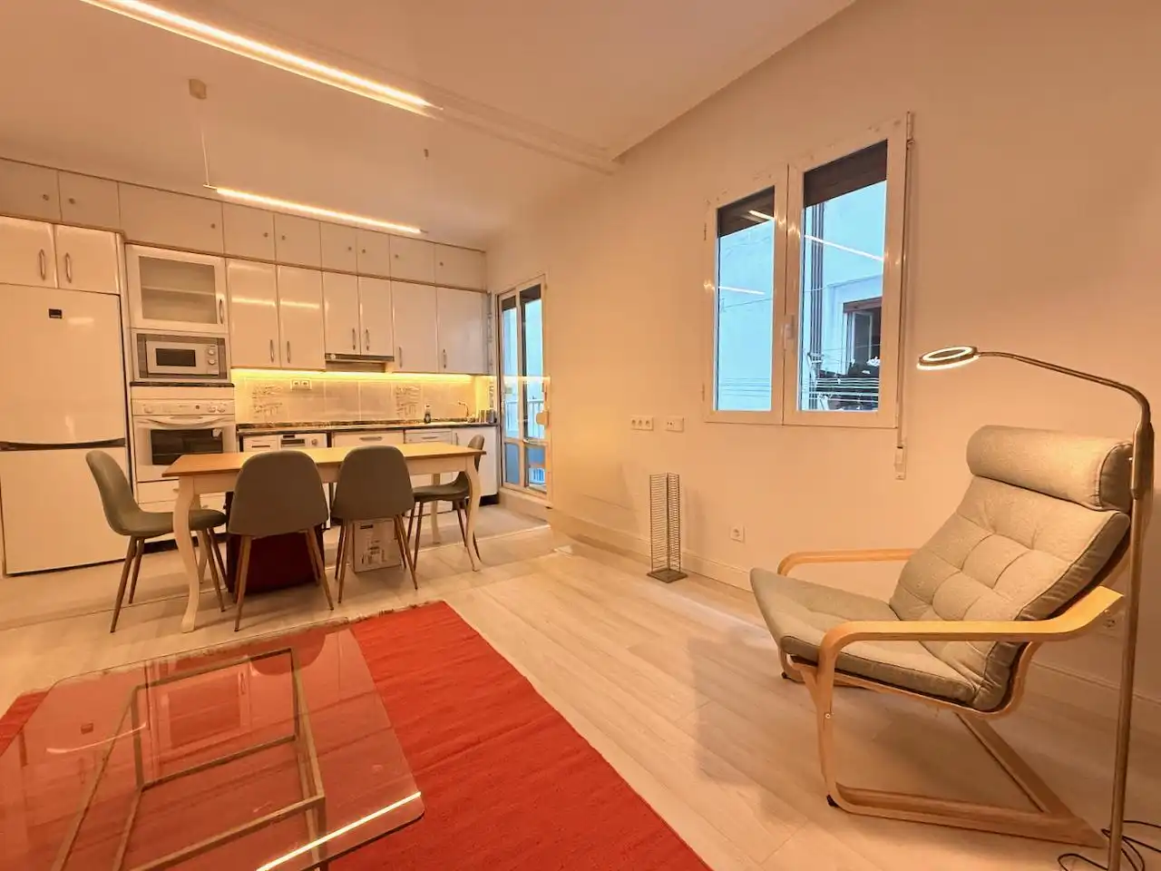 Küche von Wohnung zur Miete in Donostia - San Sebastián  mit Heizung