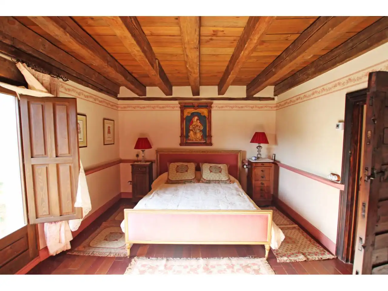 Dormitori de Casa o xalet en venda en Arcos de Jalón amb Calefacció, Jardí privat i Terrassa
