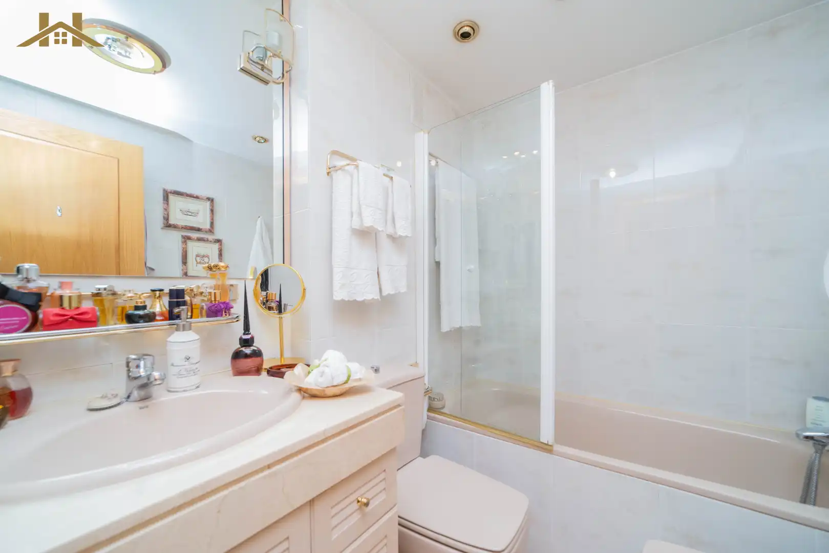 Badezimmer von Maisonette zum Verkauf in Pozuelo de Alarcón mit Klimaanlage, Heizung und Terrasse