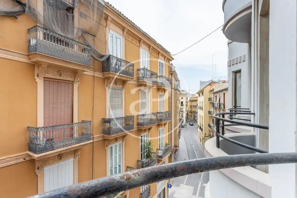 Terraza de Piso de alquiler en Valencia con Aire acondicionado, Calefacción y Balcón