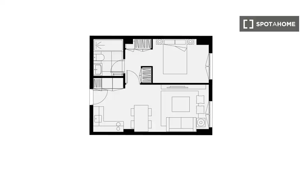 Wohnung zur Miete in Ensanche de Vallecas - La Gavia