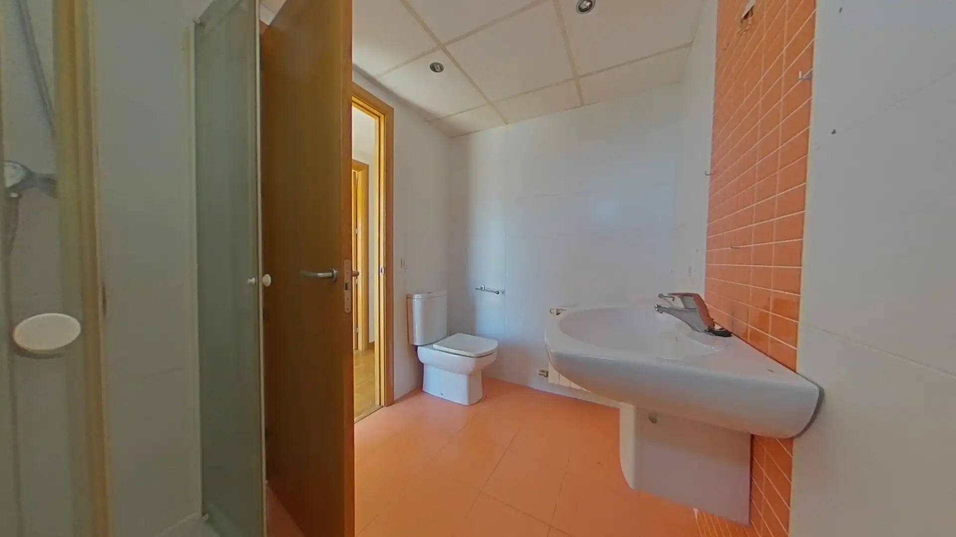 Bathroom of Duplexes for sale in Fraga  with Air Conditioner, Heating and Parquet flooring