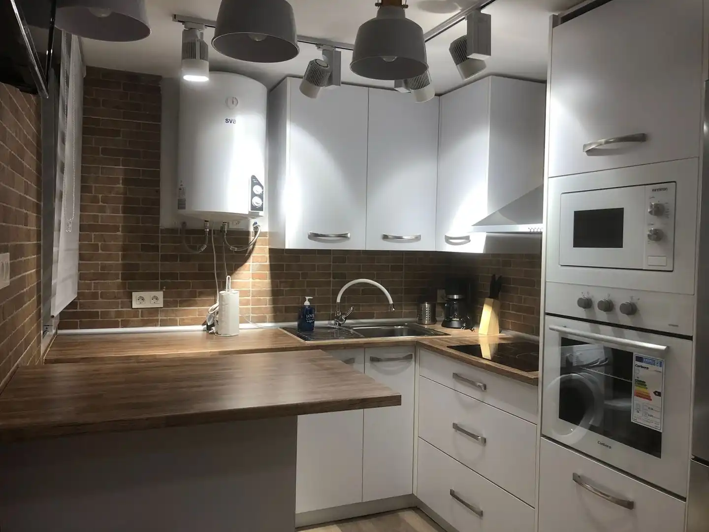 Cocina de Piso de alquiler en Granada con Aire acondicionado, Calefacción y Amueblado