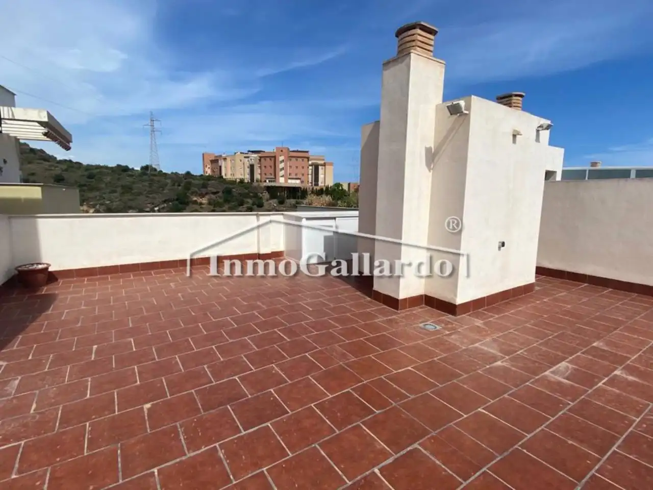 Terrasse von Dachboden zum Verkauf in Rincón de la Victoria mit Klimaanlage, Terrasse und Abstellraum