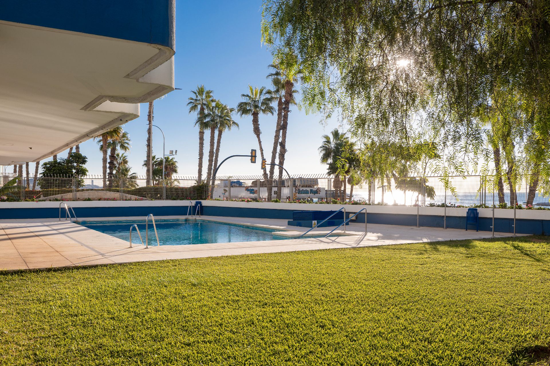 Swimming pool of Flat for sale in Málaga Capital  with Air Conditioner, Heating and Terrace