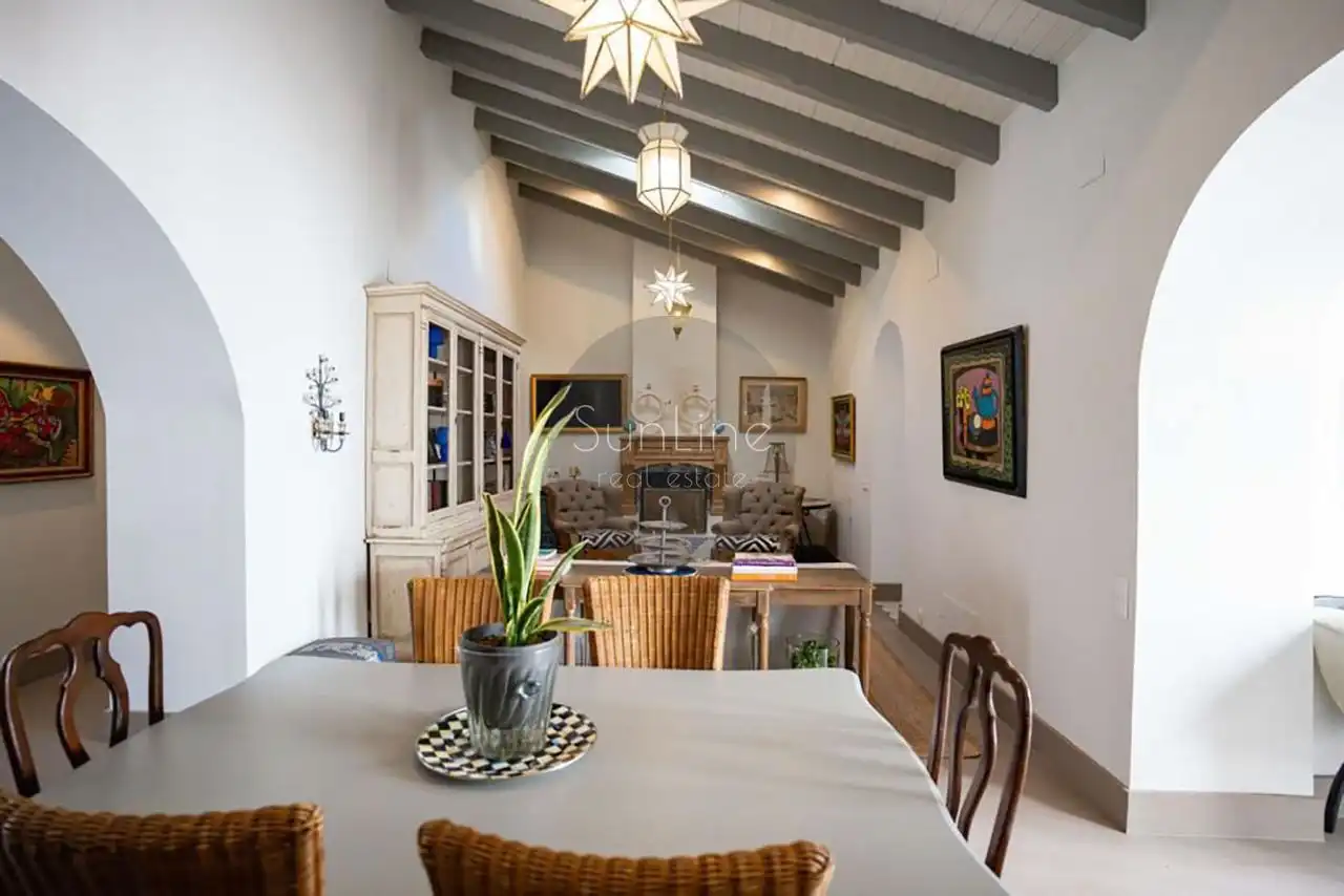 Comedor de Casa o chalet de alquiler en Godella con Aire acondicionado, Terraza y Amueblado