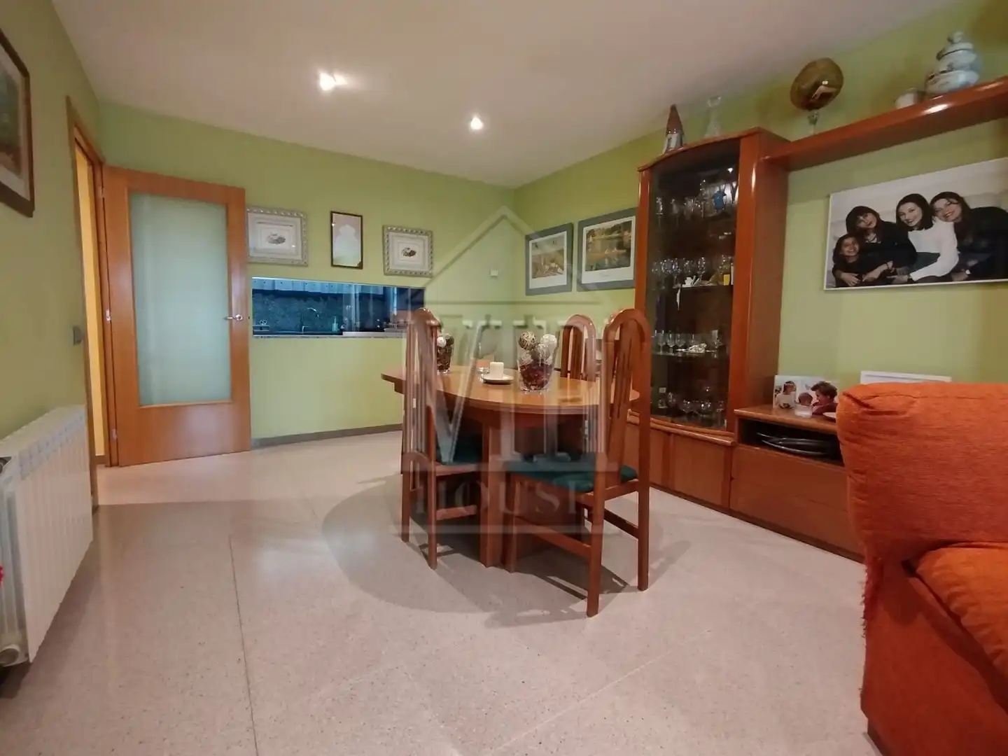 Dining room of Flat for sale in Badalona  with Heating, Storage room and Furnished