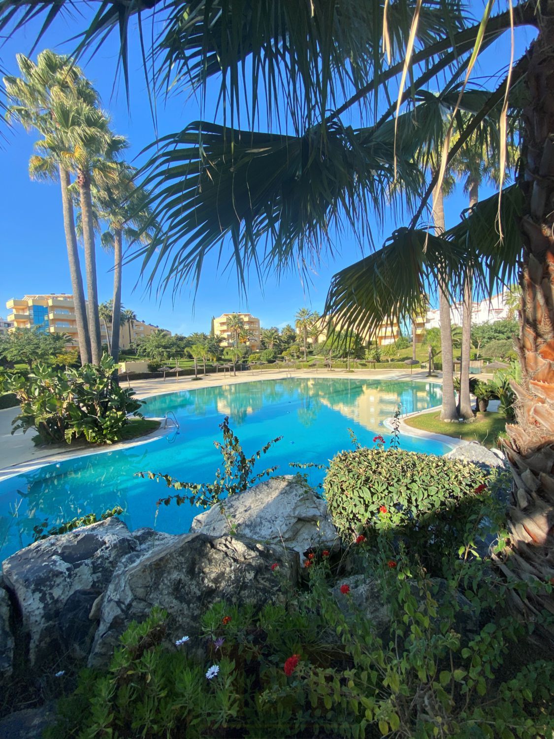Swimming pool of Apartment for sale in Islantilla  with Air Conditioner, Terrace and Furnished