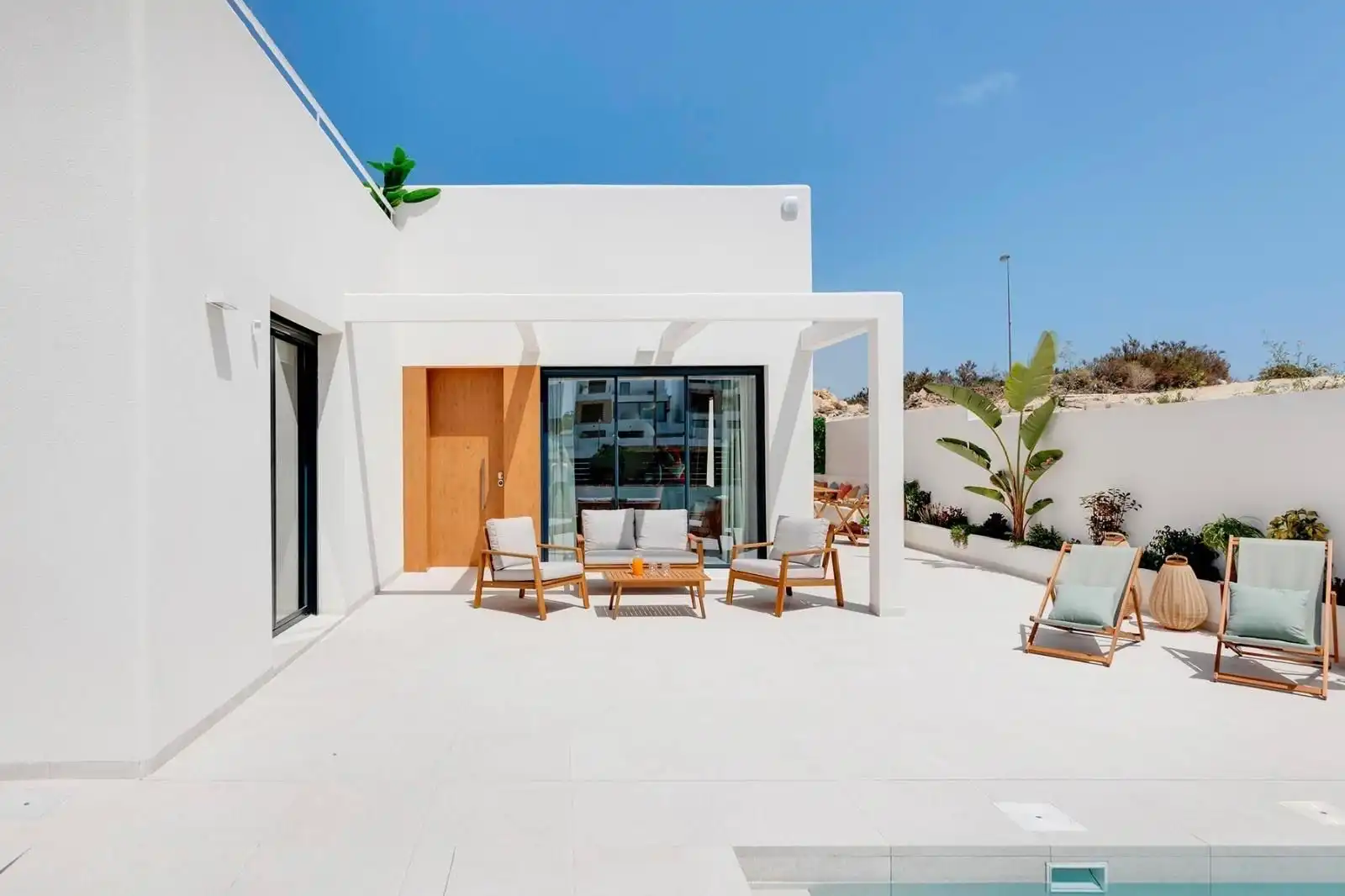 Terraza de Casa o chalet en venta en Rojales con Jardín privado, Terraza y Piscina