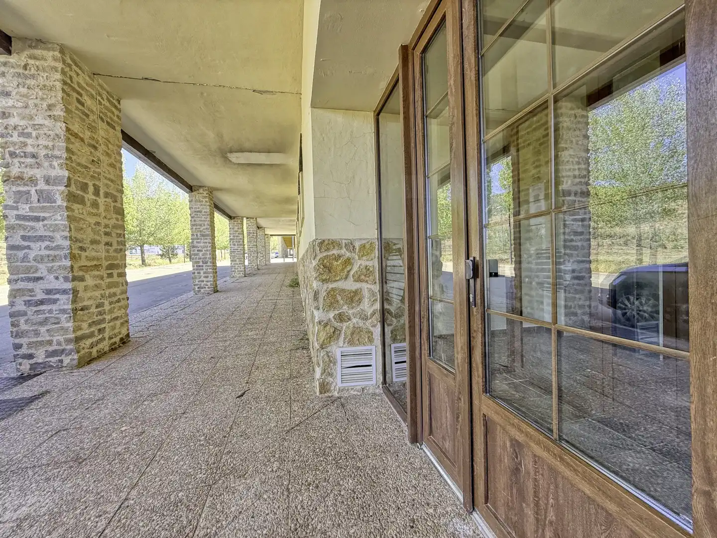 Vista exterior de Ático en venta en Alcalá de la Selva con Calefacción y Terraza