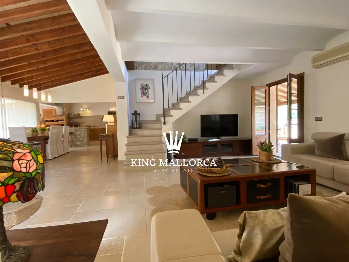 Sala de estar de Casa o chalet en venta en Calvià con Aire acondicionado, Calefacción y Jardín privado