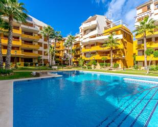 Vista exterior de Àtic en venda en Torrevieja amb Aire condicionat, Calefacció i Jardí privat