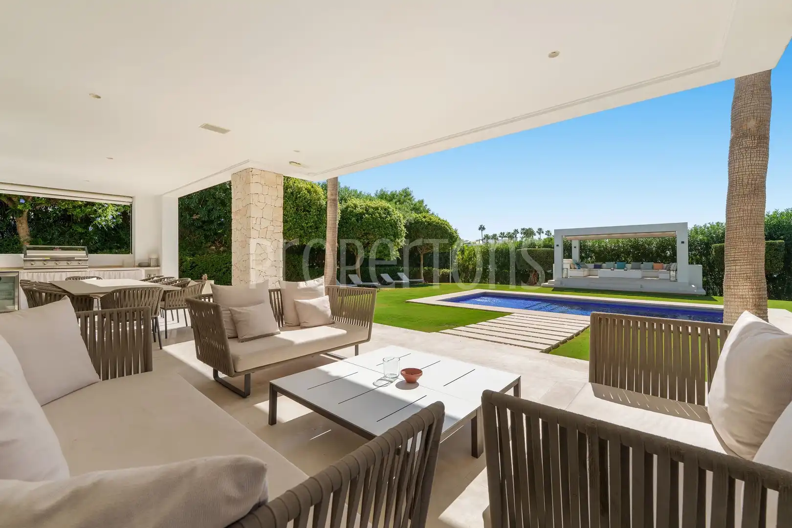 Terraza de Casa o chalet en venta en Marbella