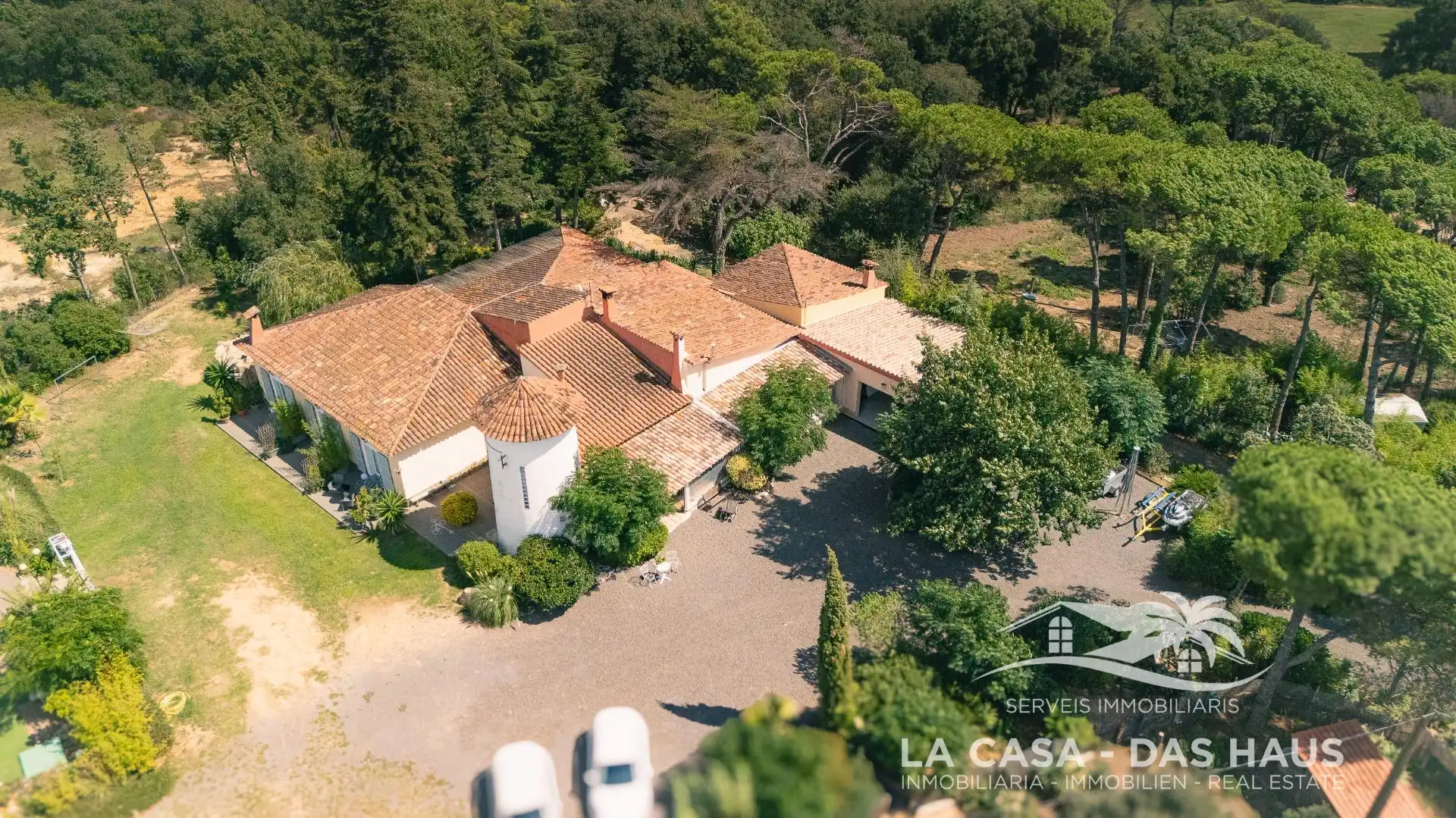 Vista exterior de Finca rústica en venta en Maçanet de la Selva