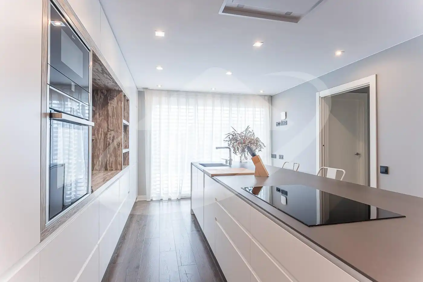 Kitchen of Houses for sale in Sabadell  with Heating, Private garden and Parquet flooring