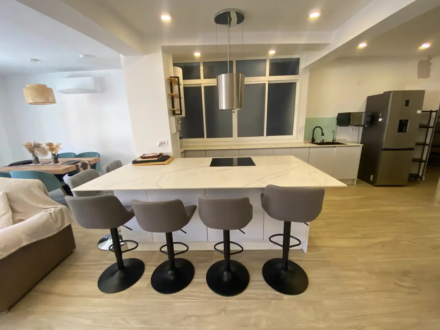 Kitchen of Apartments for rent in Málaga  with Air Conditioner, Furnished and Oven