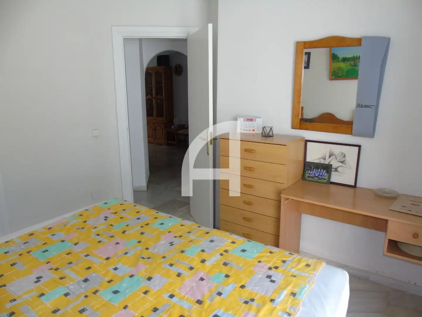 Schlafzimmer von Dachboden zum Verkauf in Mijas mit Klimaanlage, Heizung und Terrasse