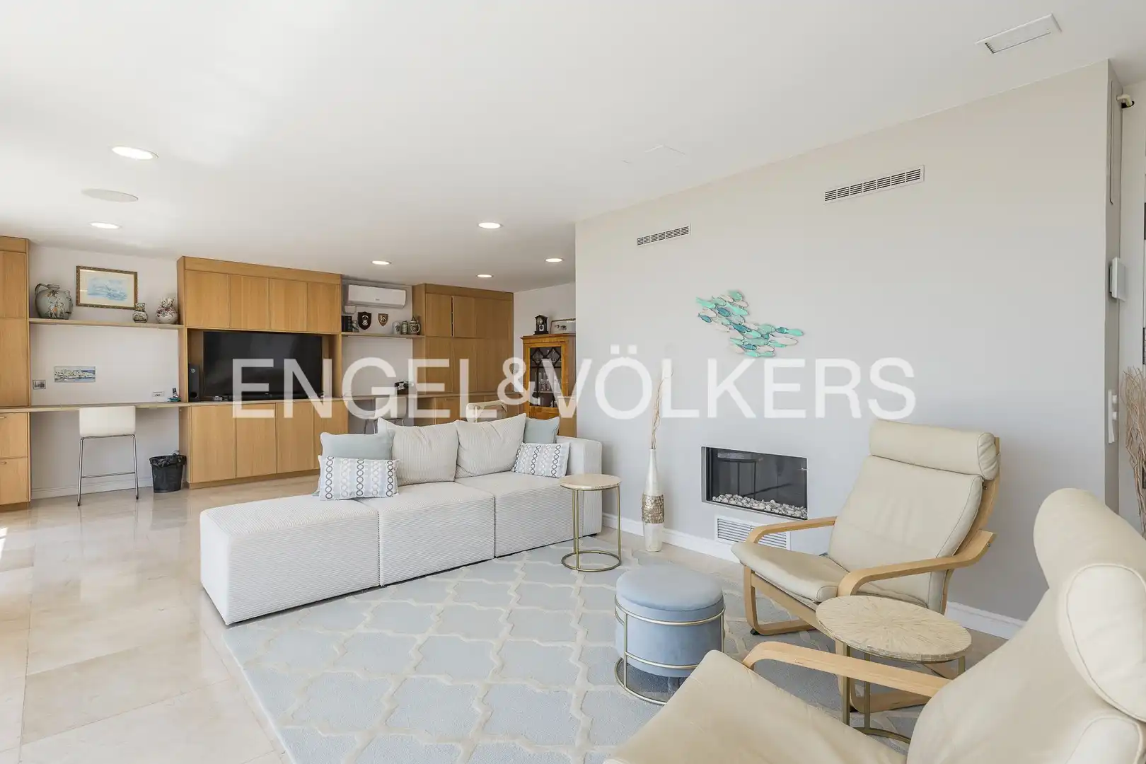 Living room of Houses for sale in Castelldefels  with Heating, Private garden and Terrace