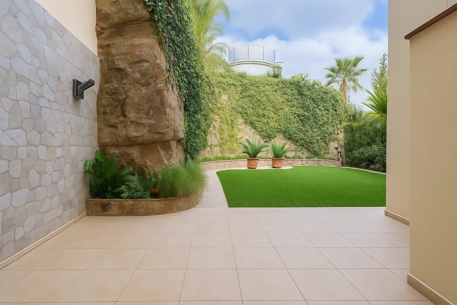 Terraza de Apartamento en venta en Benahavís con Aire acondicionado, Trastero y Piscina comunitaria