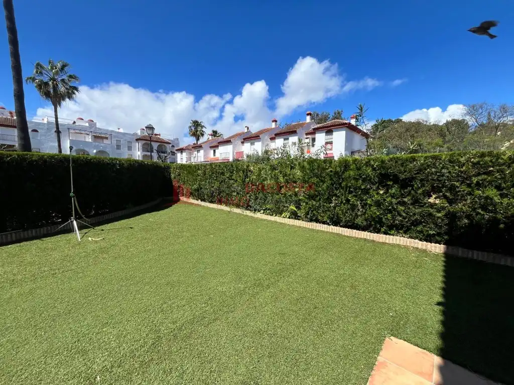 Jardín de Dúplex de alquiler en Islantilla