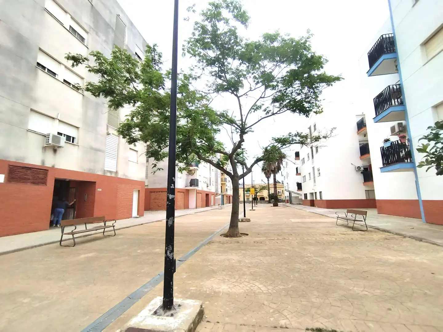 Vista exterior de Piso en venta en San Juan del Puerto con Trastero